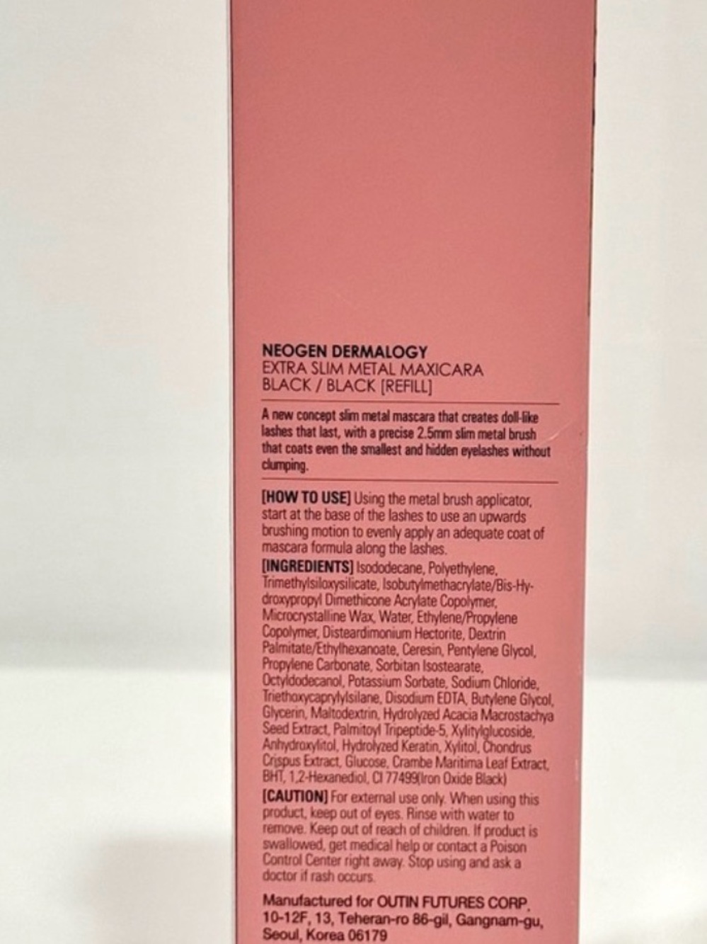NEOGEN Dermatology Extra Slim Metal Mascara - Special Duo - Black Mascara NIB - Picture 5 of 11